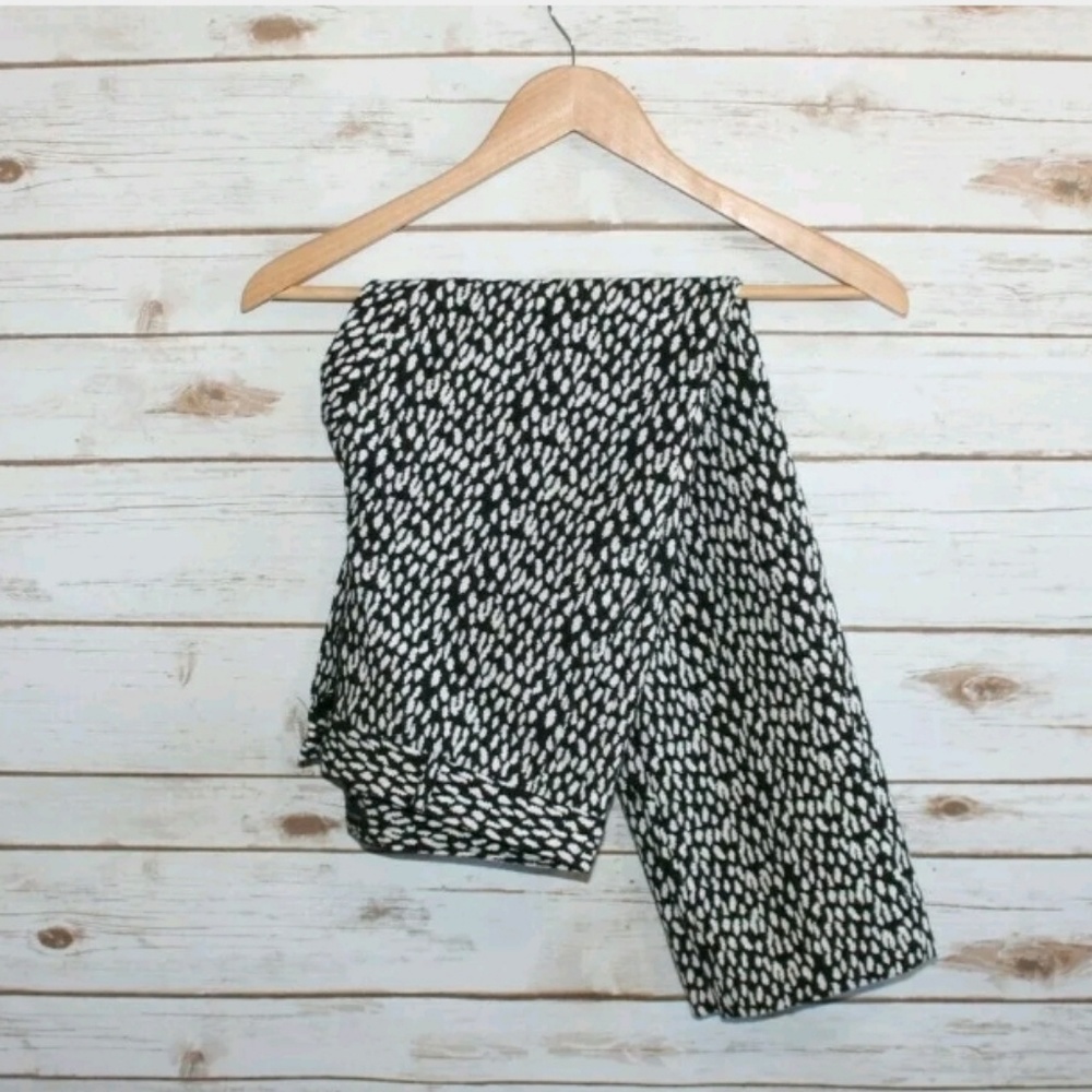 Banana Republic Jacquard Leopard Pants 4P - Picture 2 of 8